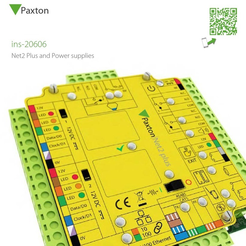 Paxton ins-20606 manual