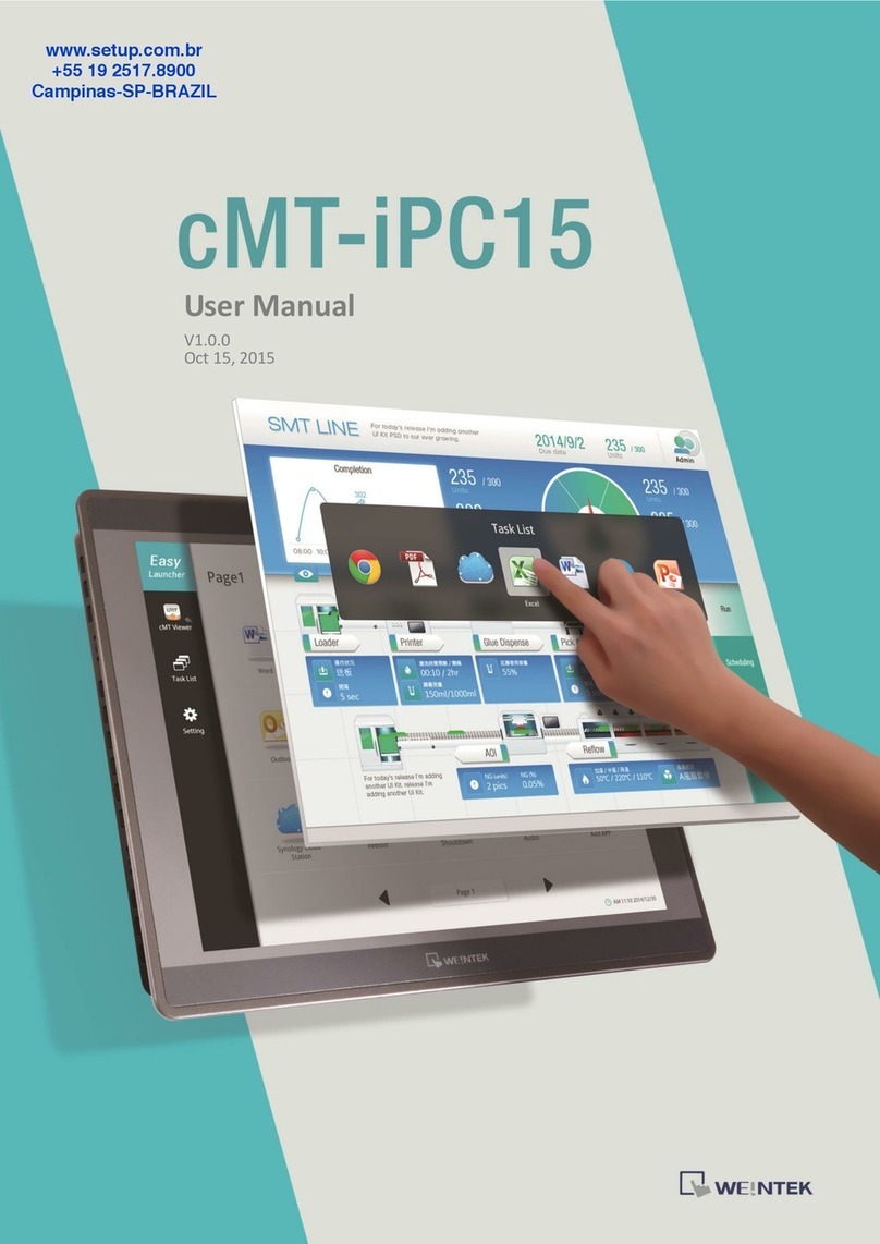 weintek cMT-iPC15 user manual
