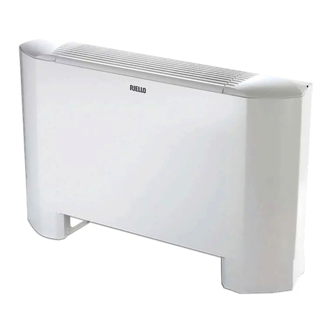 Riello RCM NX Series Instructions for the installer and the technical service centre Riello RCM NX Series Instructions for the installer and the technical service centre