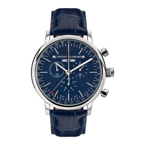 Chronos Manufactures Mathieu Legrand Tournante Instruction manual / International Guarantee