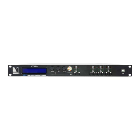Marani LPP260A Instruction manual