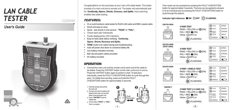 Aegis CZ20350 user guide
