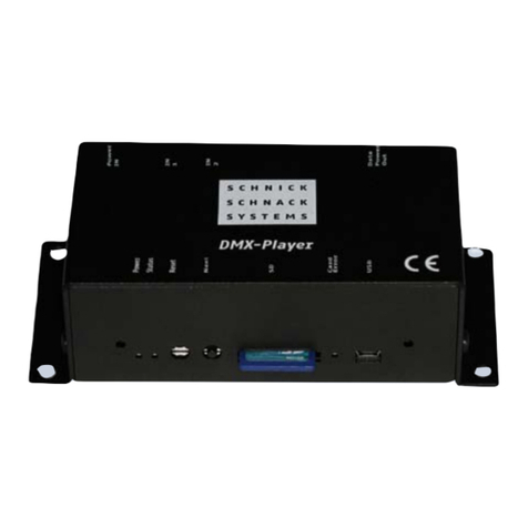 Schnick-Schnack-Systems DMX Player user manual