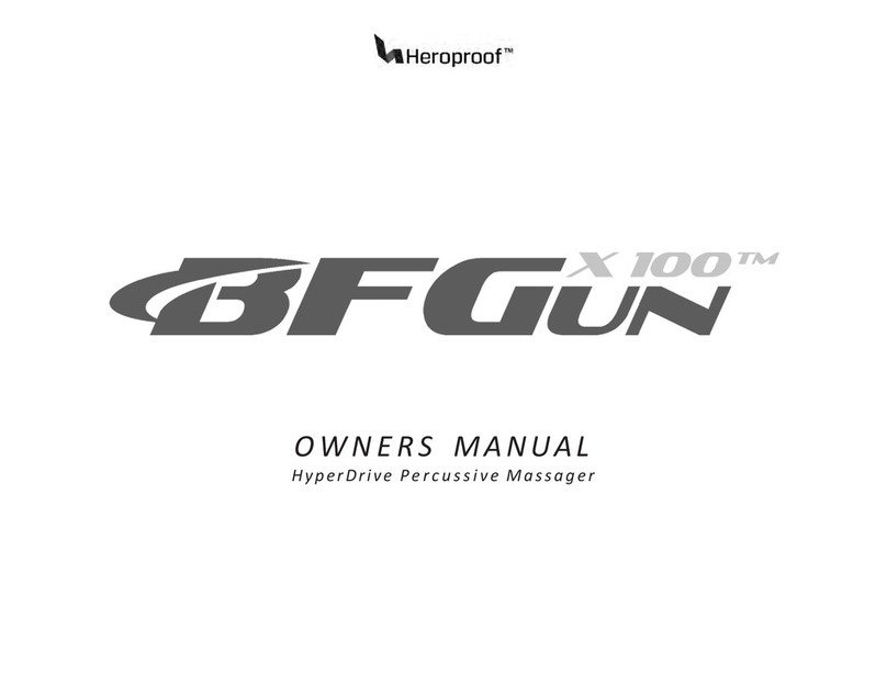 Heroproof BFGun X100 owner's manual