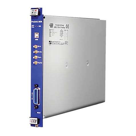 Bustec ProDAQ 3020 USB 2.0 VXIbus Slot-0 User manual