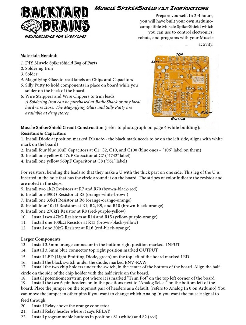 Backyard Brains Muscle SpikerShield V2.11 instructions Backyard Brains Muscle SpikerShield V2.11 instructions