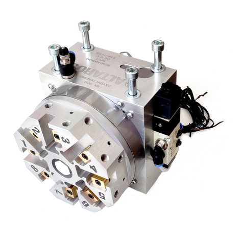 Altaros AUTOMATIC TURRET TOOL HEAD FOR EIGHT TOOLS User manual
