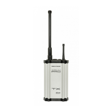 NEUTRIK xirium pro quick start guide