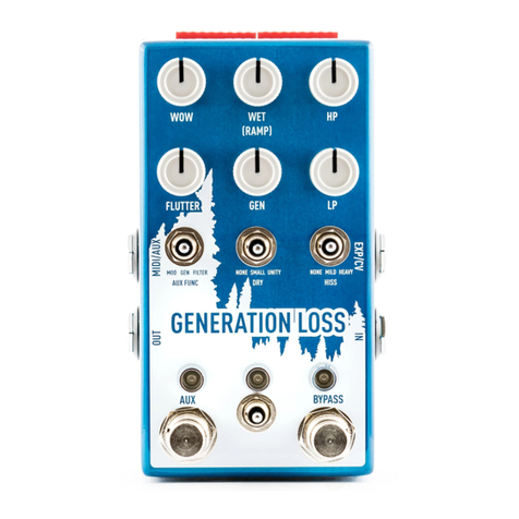 Chase Bliss Audio Cooper FX Generation Loss instructions Chase Bliss Audio Cooper FX Generation Loss instructions