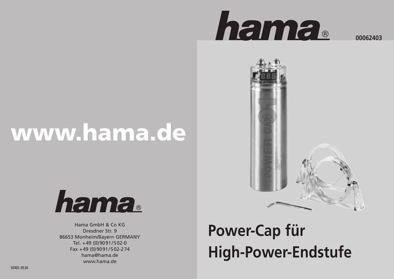 Hama Power-Cap01 manual