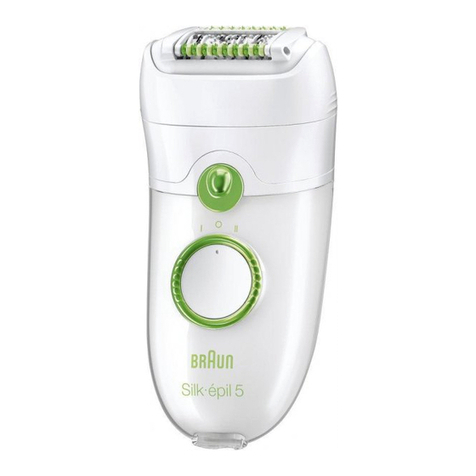 Braun Silk epil 55780 User manual