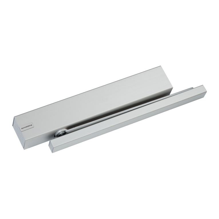 Dorma TS 99 FL Manual