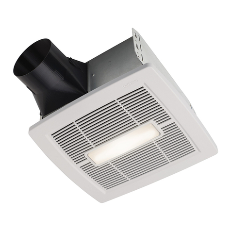 NuTone InVent AERN110SL Installation guide