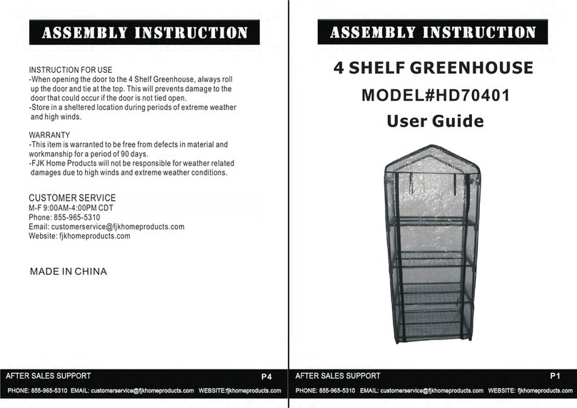 FJK home products HD70401 Assembly instruction