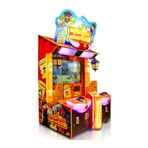 Ace Amusement Wild West Shoot Out User manual