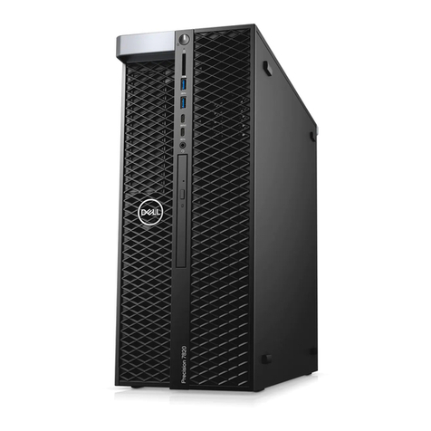 Dell Precision 7820 Tower User manual