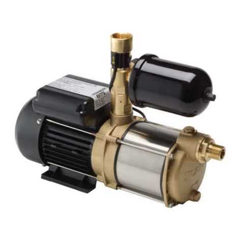 Stuart Turner Monsoon Extra U1.4 bar Installation, operation & maintenance instructions