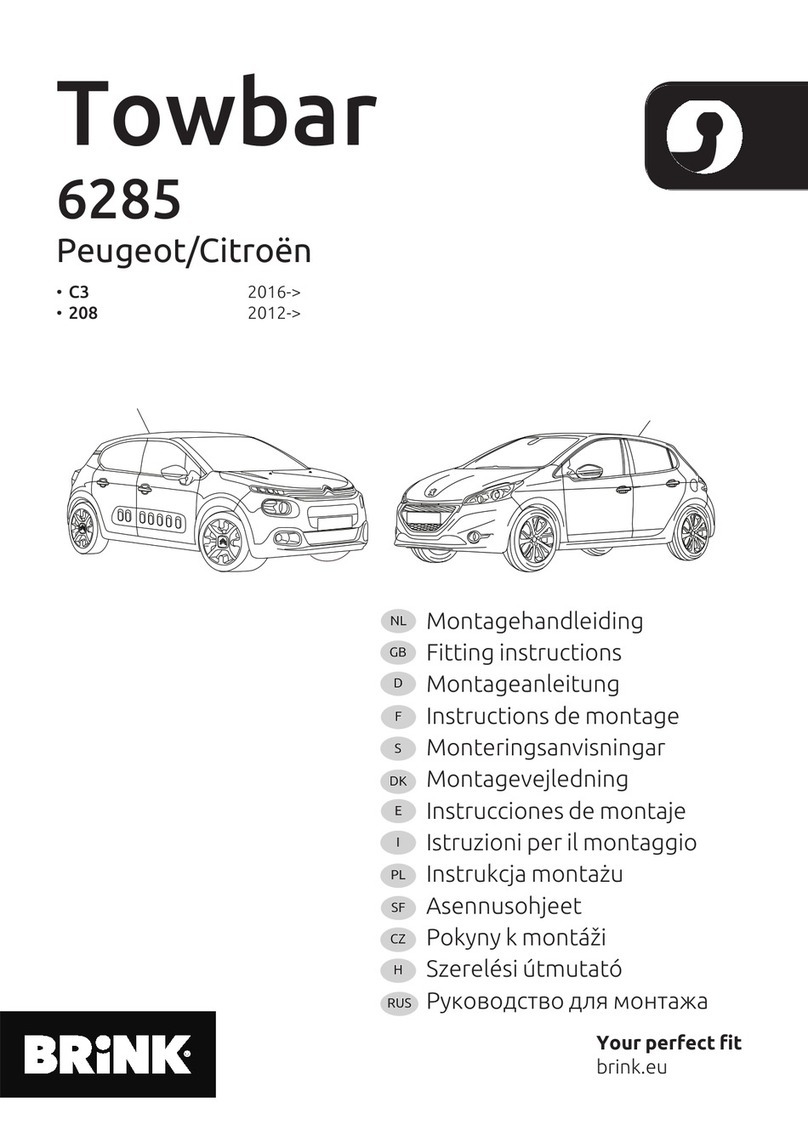 Brink 6285 Fitting instructions