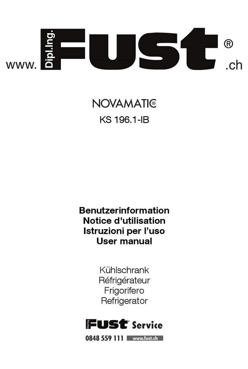 FUST NOVAMATIC KS 196.1-IB user manual