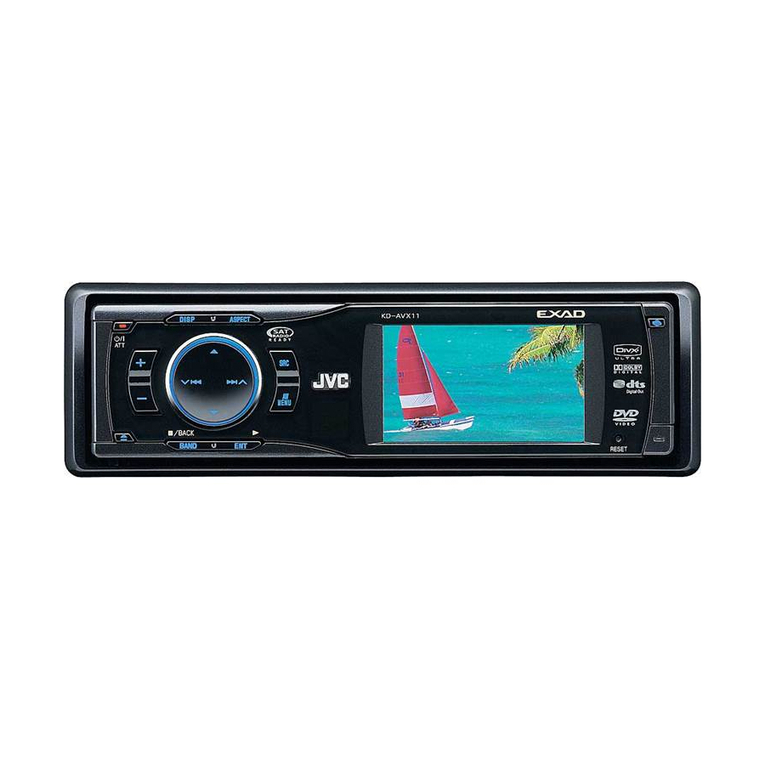 JVC KD-AVX11 - EXAD - DVD Player Guide