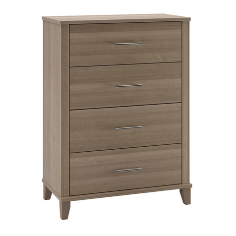 BUSH FURNITURE A184141C Assembly instructions