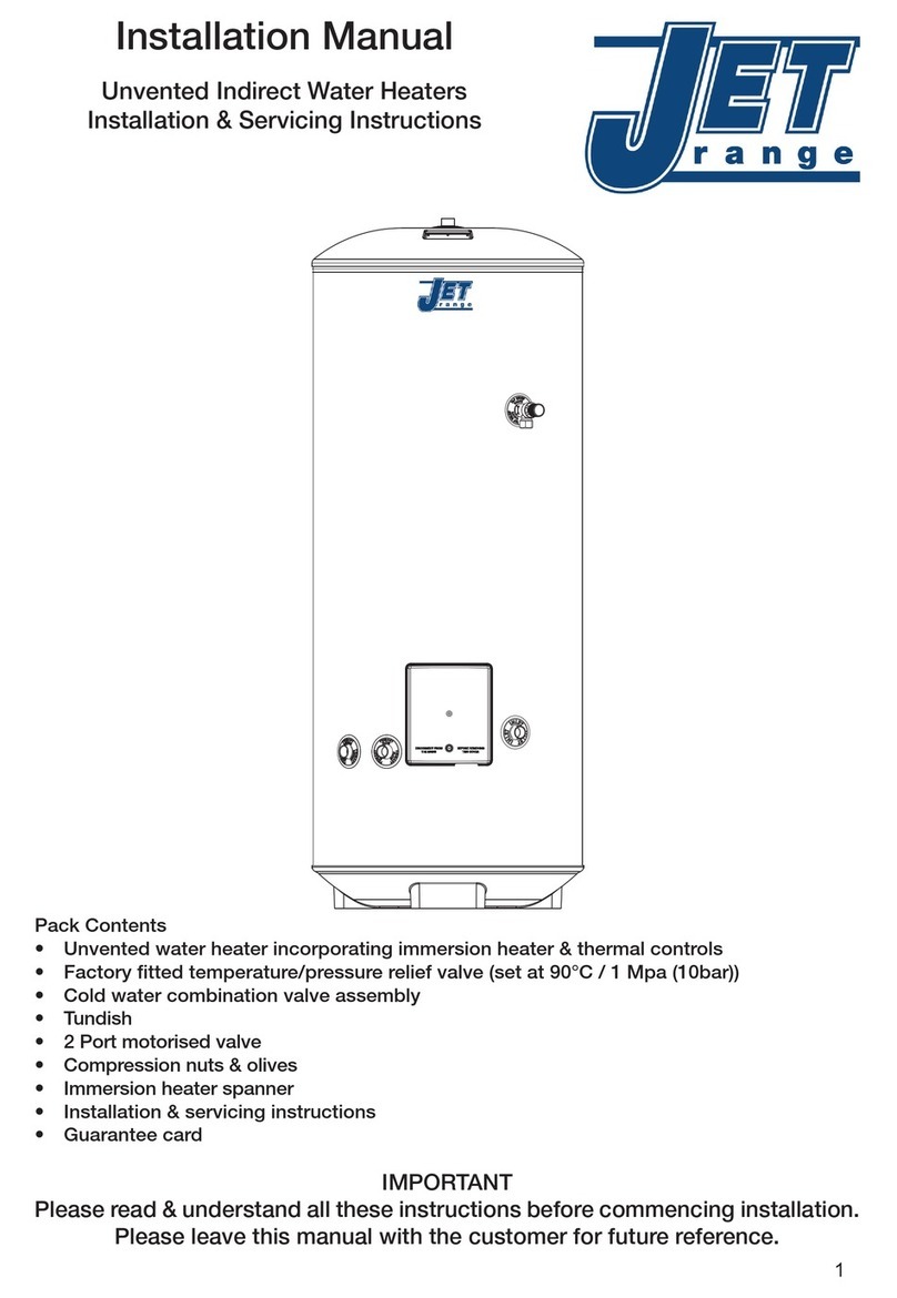 Jet 120i Installation & servicing instructions