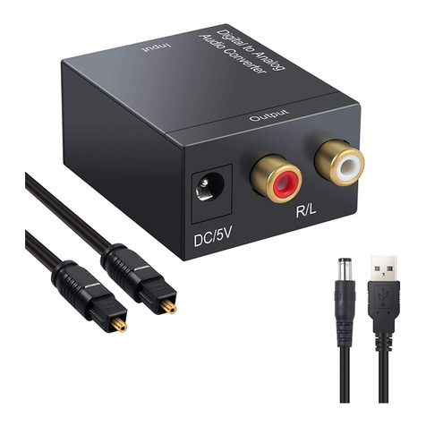 ZUUM Media DAC-STEREO quick start guide