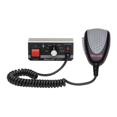 Whelen Engineering Company Beta Series installation guide