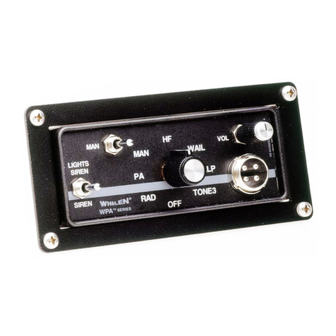 Whelen Engineering Company WPA Series installation guide