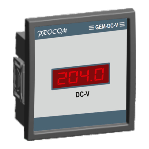 Procom GEM DC Series User manual