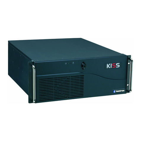 Kontron KISS 4U Short V2 Series User manual