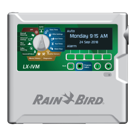 Rain Bird ESP-LXIVM User manual Rain Bird ESP-LXIVM User manual