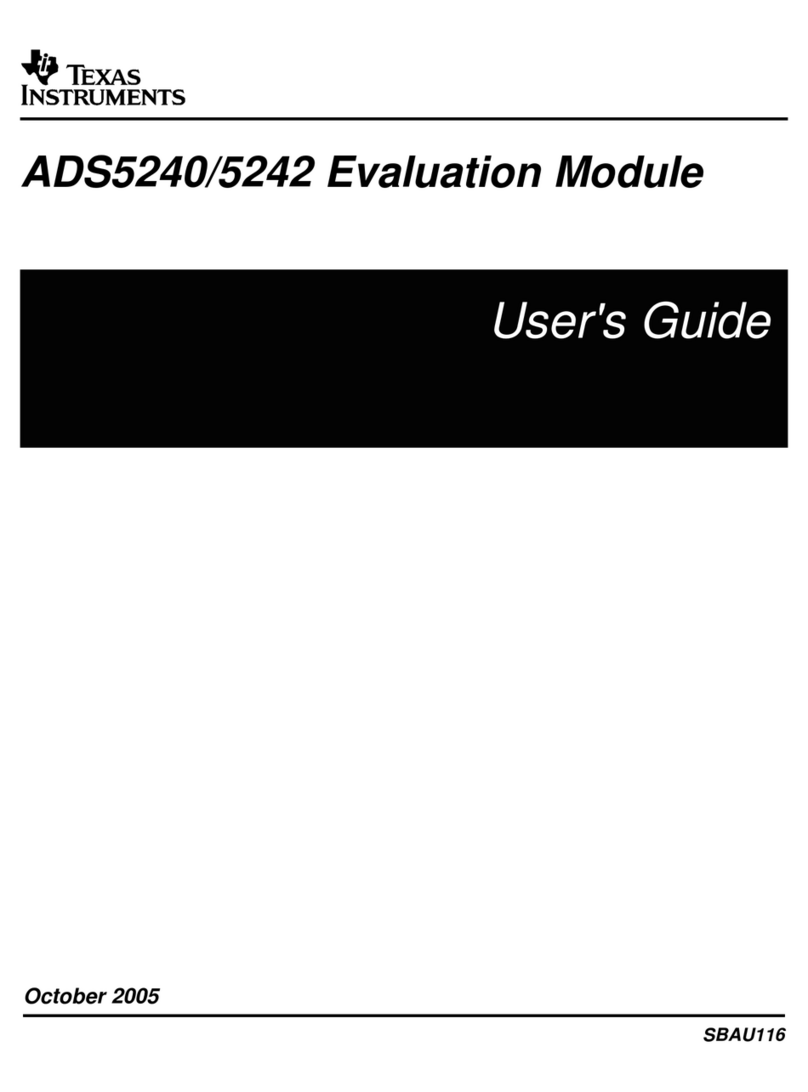 Texas Instruments ADS5240 User manual