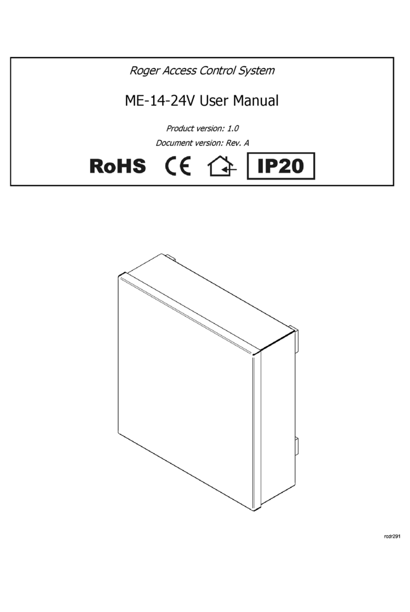 Roger ME-14-24V User manual Roger ME-14-24V User manual