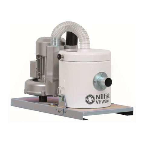 Nilfisk-Advance VHW200 Instructions for use