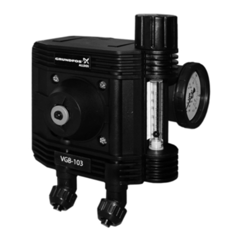 Grundfos Alldos Vaccuperm VGB-103 Installation and operating instructions