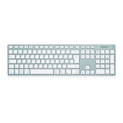 Hamlet SILVER BOARD BLUETOOTH user manual