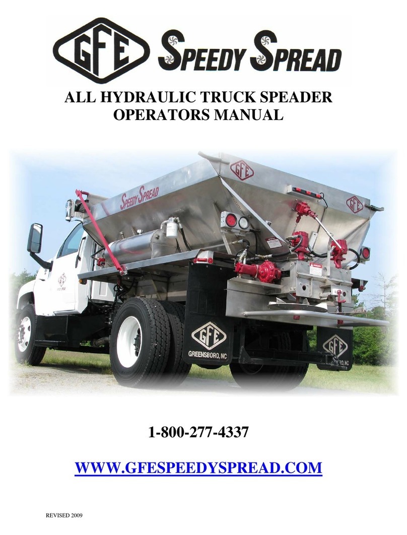 GFE Speedy Spread Operator's manual