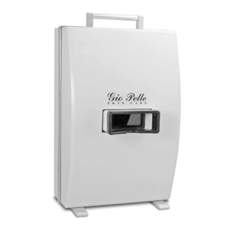 Gio Pelle Skin Scanner Operator owner's manual