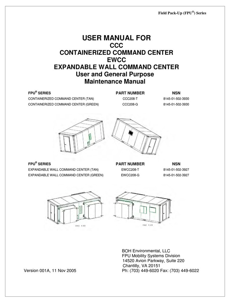 BOH Enviromental FPU Series user manual