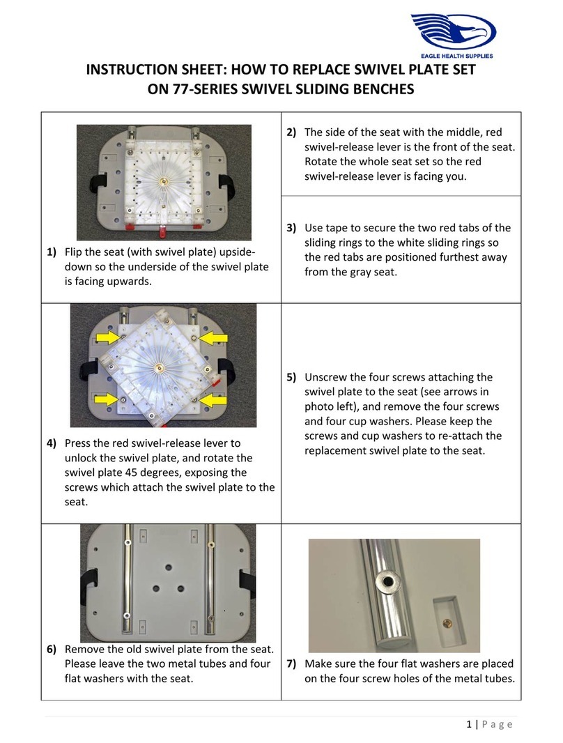 Eagle Health Supplies 77 Series instruction sheet