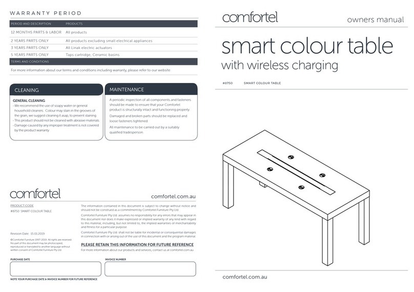 comfortel Smart colour 8750 owner's manual
