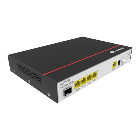 Huawei OptiXstar P812E User manual