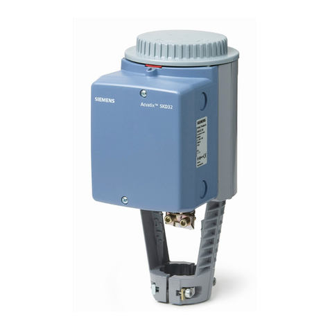 Siemens SKD32 Series User manual
