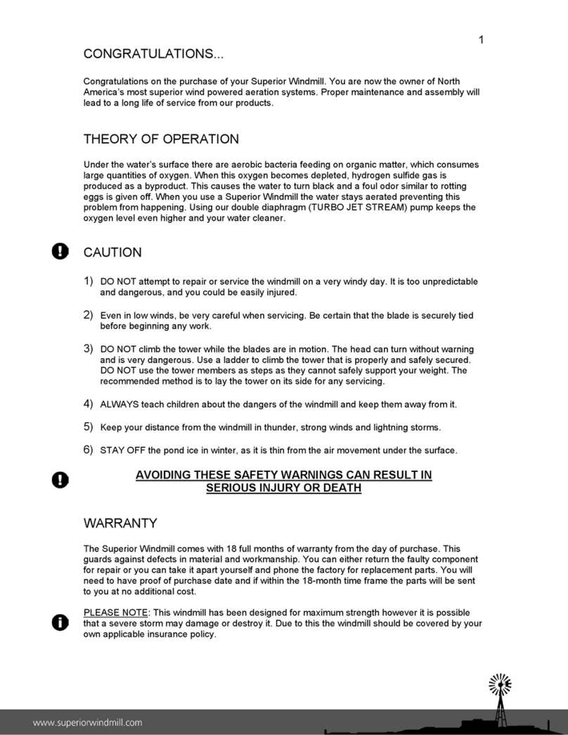 Koenders Superior Windmill Assembly manual