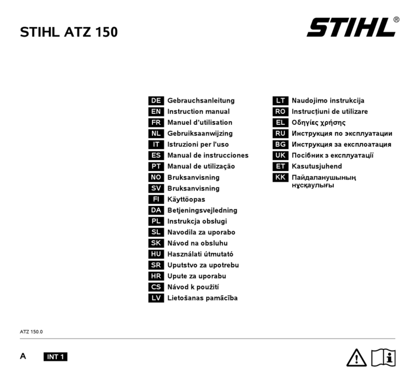 Stihl ATZ 150 instruction manual