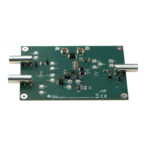 Texas Instruments OPA521EVM User manual