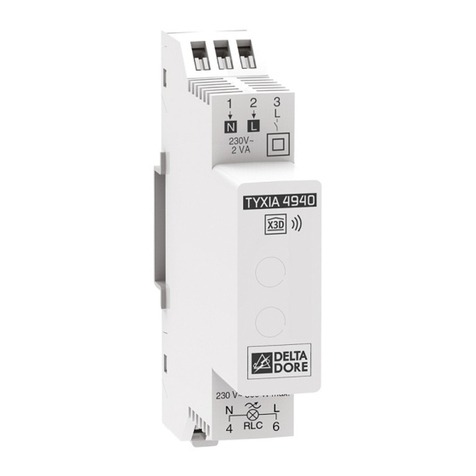 DELTA DORE TYXIA 4940 installation guide