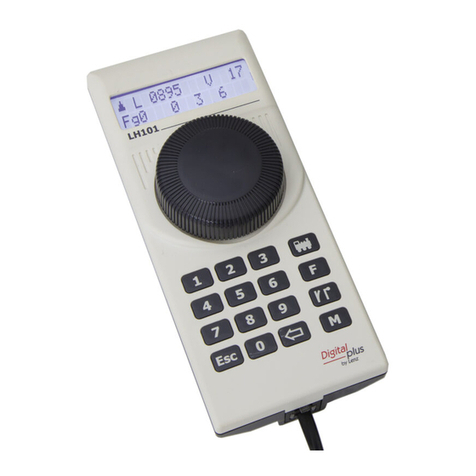 Lenz Digital plus LH101 operating instructions