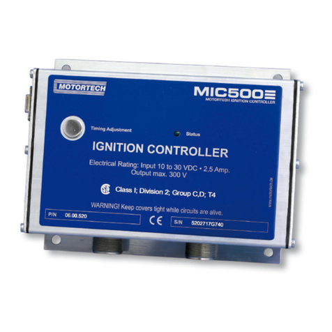 Motortech MIC500 operating instructions
